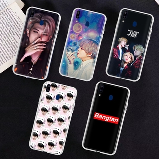 เคสโทรศัพท์มือถือ แบบใส ลาย Bangtan Boys สําหรับ Samsung Galaxy A10S A20S A50S A7 A8 A20 A30S A9 A70S A30 A10 A50 A70