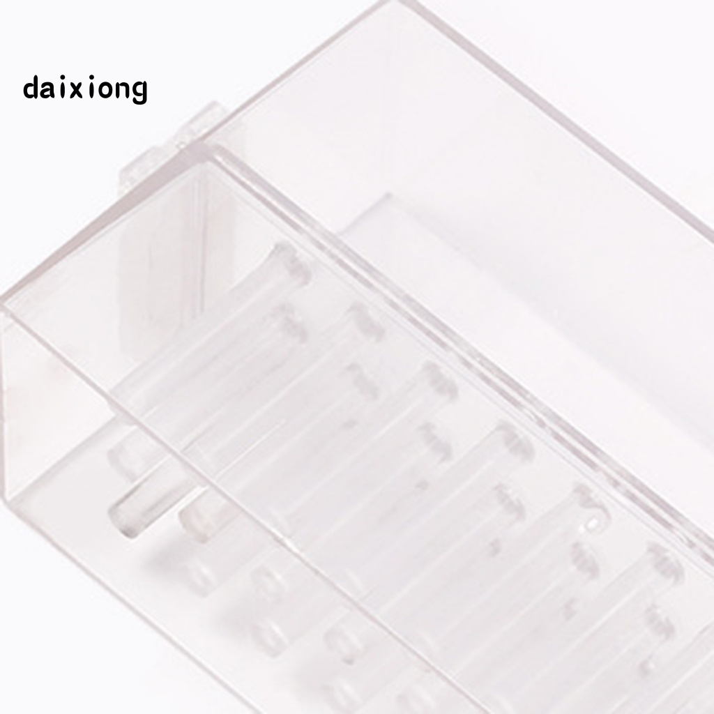 lt-daixiong-gt-กล่องจัดเก็บดอกสว่านเจาะเล็บ-diy-ทนทาน-ประหยัดพื้นที่