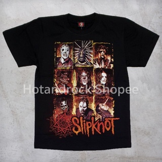 เสื้อยืดโอเวอร์ไซส์เสื้อวง Slipknot TDM 1289 HotandrockS-3XL