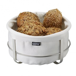 GEFU Bread basket BRUNCH round &amp; white ตะกร้าผ้าใส่ขนมปัง รุ่น 33660