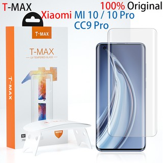 T-Max Liquid Xiaomi Mi 13 Lite 12x 12 Pro 11 Ultra 10 Note 10 Lite Pro 3D กาวเต็ม UV กระจกนิรภัย