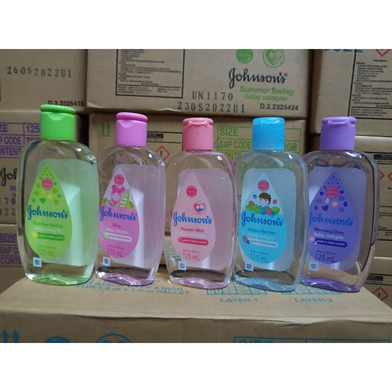 ขายเป็นเซตได้5ขวด-johnsons-baby-cologne-จอนห์สัน-โคโลน-มีกลิ่นหอม-125ml-johnson