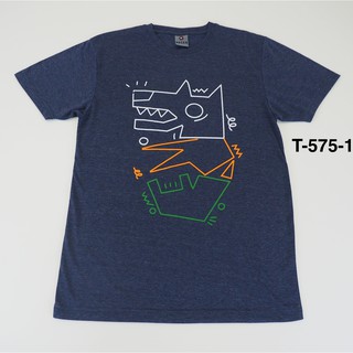 [เก็บโค้ดหน้าร้าน] เสื้อยืดคอกลมพิมพ์ลาย BOSCO T-SHIRT T-575-1