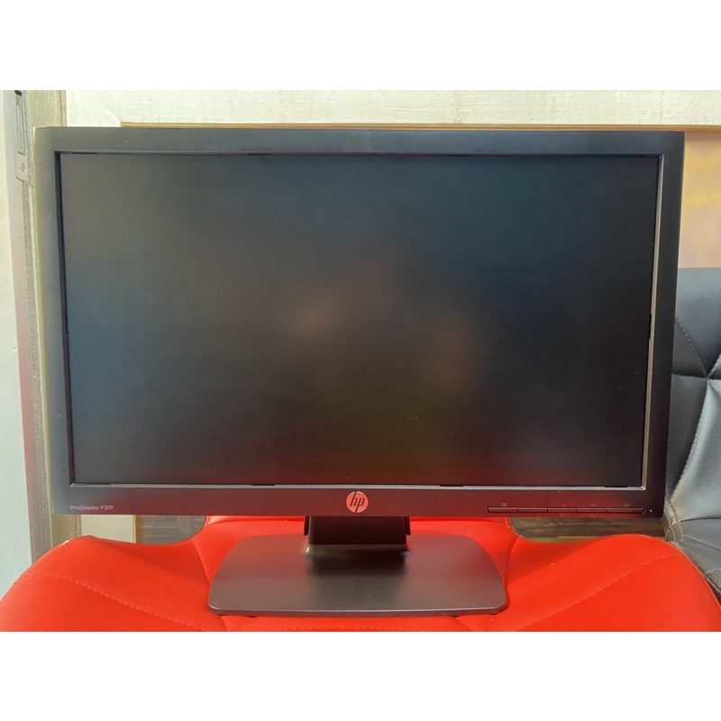 HP ProDisplay P201 20-inch LED Backlit Monitor มือ2 ใช้งานปกติ แถมสายไฟ ...