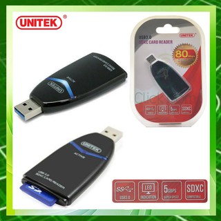 UNITEK Card Reader USB3.0 for SD / SDHC / SDXC Y-9312 # รับประกัน 2 ปี