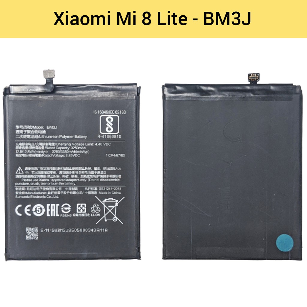 แบตเตอรี่ | Xiaomi Mi 8 Lite, Mi 8 Youth, Mi 8X BM3J | Phone Battery ...