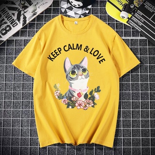 D02 (พร้อมส่ง）เสื้อยืดแขนสั้ง สำหรับชายและหญิง.ลายแฟชั่งนานาชาติ ใส่เทียวออกกำลังกายได้