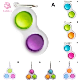 ภาพขนาดย่อของภาพหน้าปกสินค้าBaby Brain Interesty Sensory Toys Fidget Simple Dimple Toy Stress Relief for Kid Adults Early Educational Toy Multicolor จากร้าน balance1.th บน Shopee