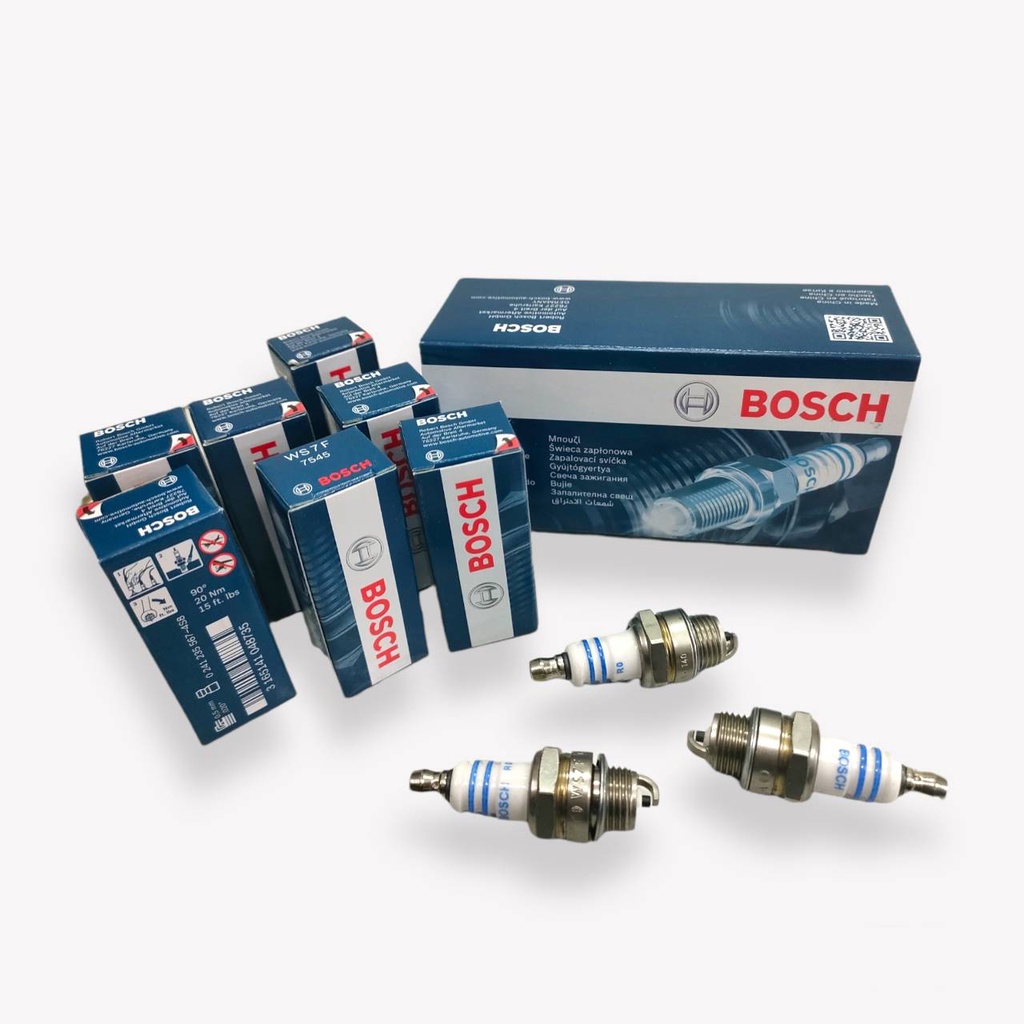 หัวเทียน BOSCH (บ๊อช) (01-0556) อะไหล่สำหรับเครื่องตัดหญ้า / เลื่อยยนต์ ...