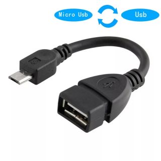 Micro usb Male to USB Female OTG  For Mobile micro otg สำรับอ่านไฟต่างๆจากมือถือ copy ไฟหรือเปพลง