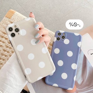 เคสลายอาร์ต พร้อมส่ง2สีจ้าา 🛋จุดเทาขาว,จุดม่วงขาว