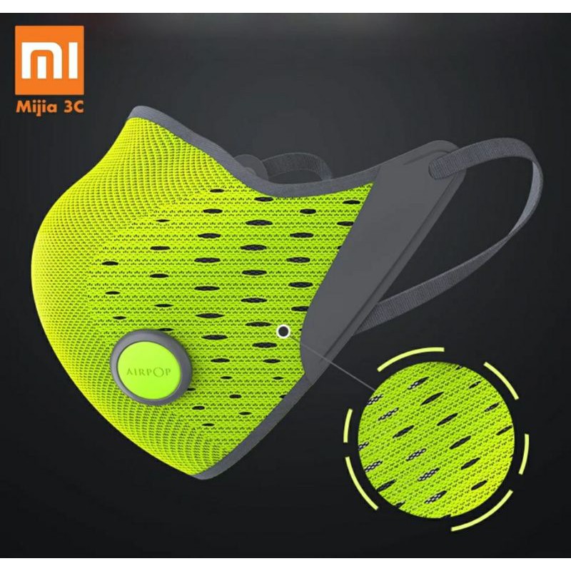Mi Airpop Active 3D PM2.5 Mask หน้ากากกันฝุ่นXiaomi ของแท้ พร้อมส่ง ...