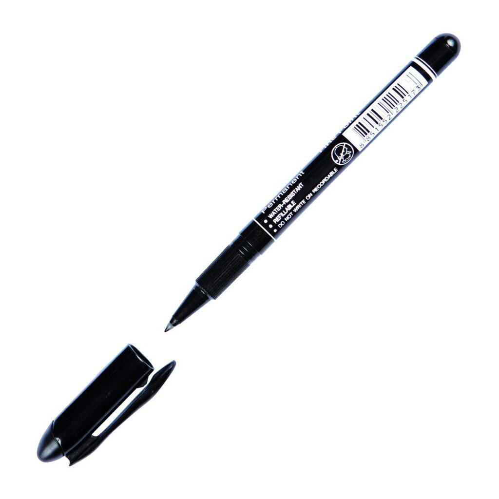 ปากกาเขียนแผ่นซีดีลบไม่ได้-0-5-มม-ตราม้า-h-52ef-ราคา-1ด้าม-ห้ามนำไปเขียนบนกระดาษ