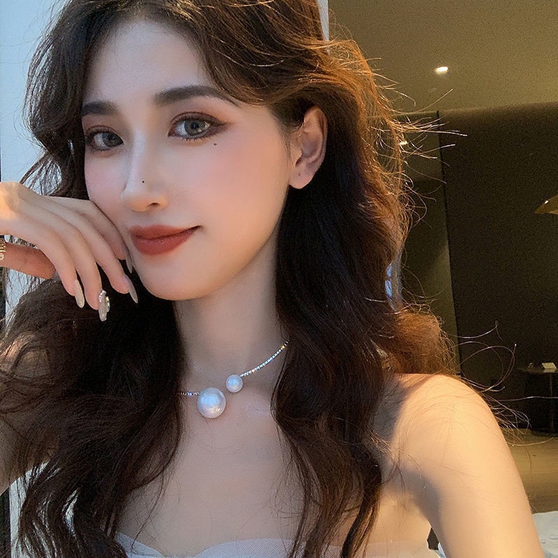 เกาหลี-โรแมนติก-ไม่สมมาตร-ขนาด-สร้อยคอมุก-เปิด-ปรับได้-กลิตเตอร์-กระดูกไหปลาร้า-โซ่-เงิน-หรูหรา-พลอยเทียม-ปก
