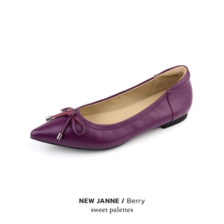 สินค้า Sweet Palettes รองเท้าหนังแกะ New Janne Berry
