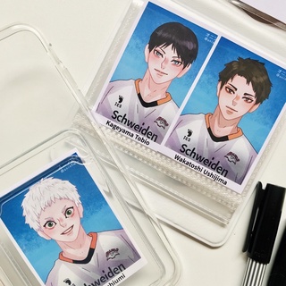 ภาพขนาดย่อของภาพหน้าปกสินค้าโฟโต้การ์ด haikyuu Fanart ID vol.2/postcard haikyuu by onintwin จากร้าน onintwinofficialhq.th บน Shopee ภาพที่ 8