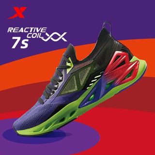 Xtep Reactive Coil 7s รองเท้าวิ่งผู้ชาย รองเท้าผ้าใบลําลอง ระบายอากาศ เหมาะกับการวิ่ง กีฬากลางแจ้ง 298g