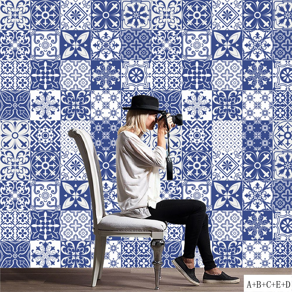 bestprice1920-mediterranean-tile-stickers-wall-stickers-สติกเกอร์กระเบื้อง-สติกเกอร์ติดผนัง