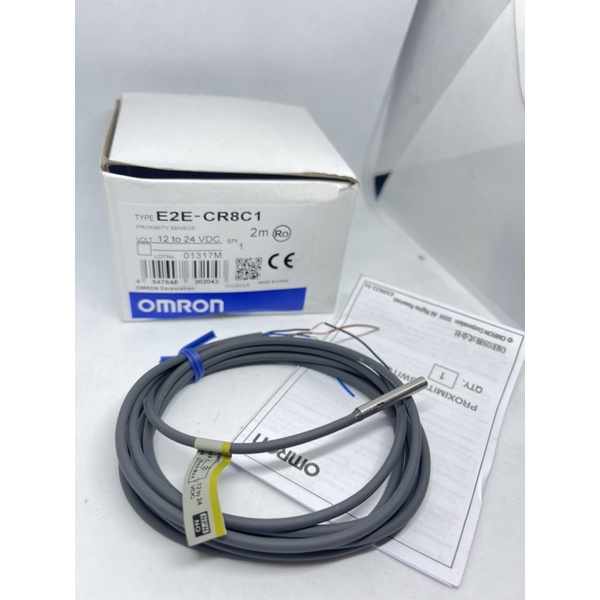 ถูกสุด-เซ็นเซอร์e2e-cr8c1-proximity-switch-sensor-npn-no-ไม่มีเกลียว-4มิล