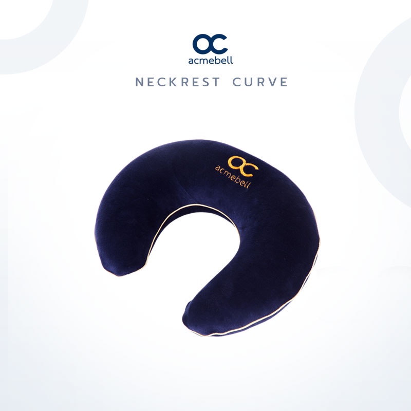 acmebell-neckrest-curve-หมอนรองคอ-เมมโมรี่โฟม-รุ่น-curve