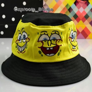 Bucket_Sponge Bob หมวกบักเก็ต Cap_Hat ราคาถูก พร้อมส่ง