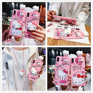 เคสซิลิโคนนิ่ม ลายคิตตี้ สําหรับ Infinix Hot 10 Play Hot 10 Hot 10s Hot9 Play Note 10 Pro Note 10 Note8 Hot8 Smart 5 Smart 4 HD 2021 Tecno Spark 6 air Spark 6 Go