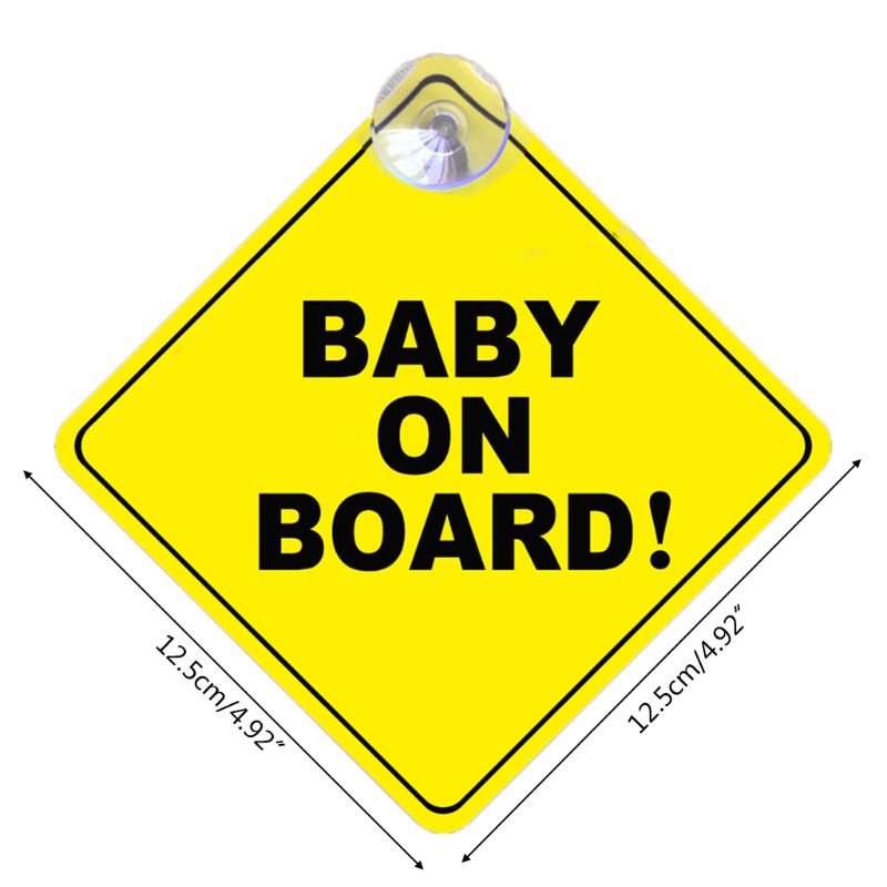 edb-baby-on-board-สติกเกอร์สะท้อนแสง-สีเหลือง-สําหรับติดตกแต่งรถเข็นเด็ก
