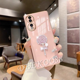 เคสโทรศัพท์มือถือ แบบนิ่ม ลายอมยิ้ม สําหรับ Honor 70 5G 2022 Honor70