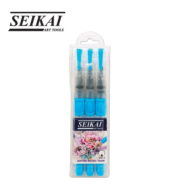 seikai-ชุดพู่กันแท๊งค์กลม-3-ด้าม-brush-tank-1-ชุด