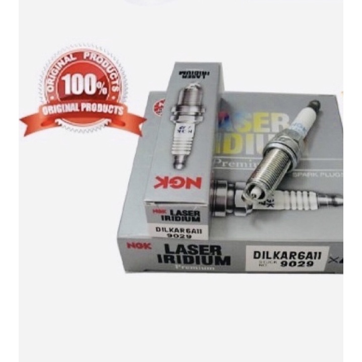 หัวเทียน NGK DILKAR6A-11 Iridium แท้ สำหรับ Nissan Almera, Nissan March ...