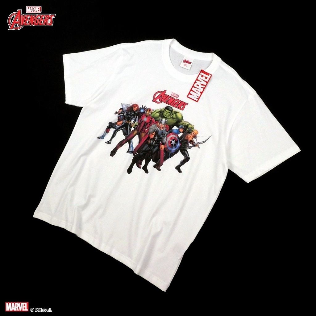 เสื้อยืดผ้าฝ้ายพิมพ์ลายขายดี-เสื้อยืดการ์ตูน-ลิขสิทธ์แท้-marvel-comics-t-shirts-mvx-193