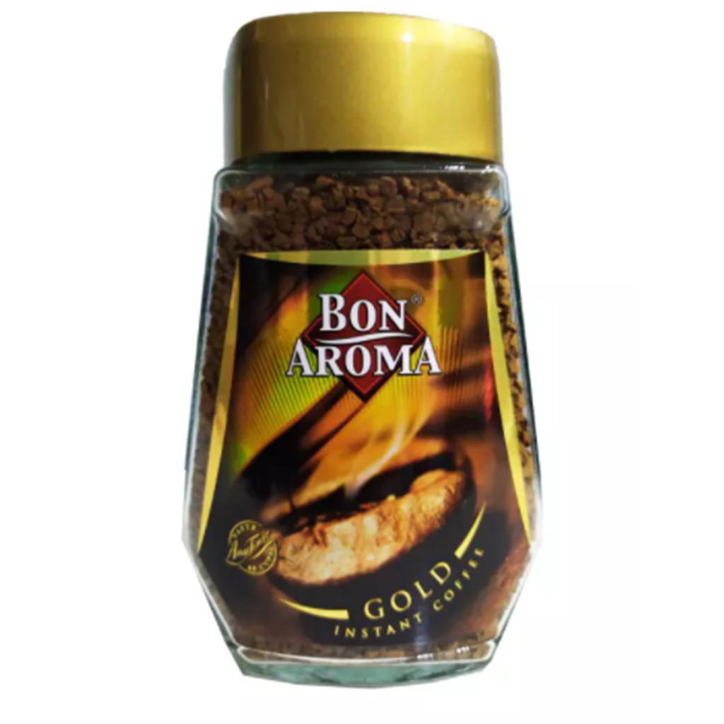 Bon Aroma Gold Instant Coffee Freeze Dried 100g.บอนอโรมาโกลด์กาแฟ