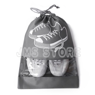 ภาพขนาดย่อของภาพหน้าปกสินค้าถุงใส่รองเท้า (อย่างหนา) ถุงกันเปียกเก็บรองเท้า พกพาง่าย น้ำหนักเบา จากร้าน siberrt บน Shopee ภาพที่ 4