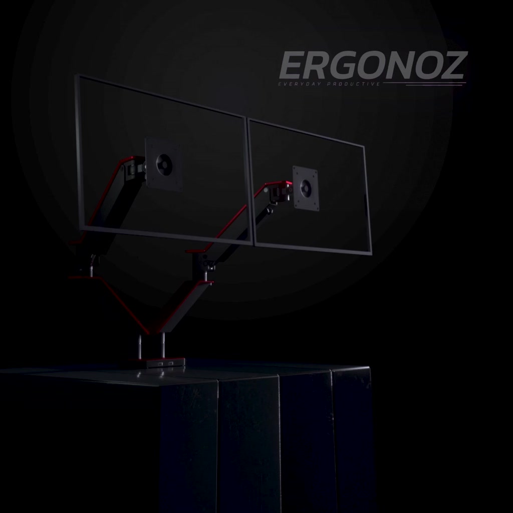 ergonoz-แขนจับจอ-ขาตั้งจอคอม-ขาตั้งจอ-ขาตั้งจอคอมพิวเตอร์-monitor-arm-รุ่น-egn-armour-s-สำหรับหน้าจอ-17-35-นิ้ว