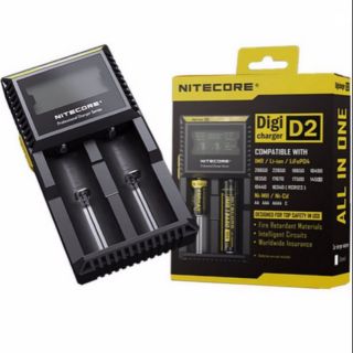 ภาพขนาดย่อของภาพหน้าปกสินค้าเครื่องชาร์จ Nitecore D2 ของแท้ จากร้าน tcelectric บน Shopee