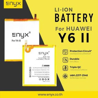 Enyx  แบตเตอรี่ Huawei Y6ii , Y6(2) ความจุ 3100 mAh  **ของแท้ รับประกัน 6 เดือน**