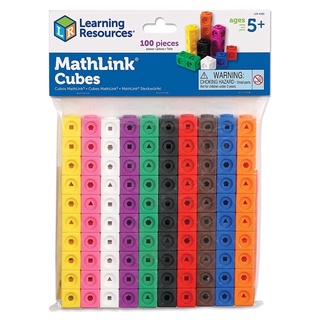 Math Counters Cubes for Kids ชุดลูกบาศก์คณิตศาสตร์ (1 ชุด มี 100)