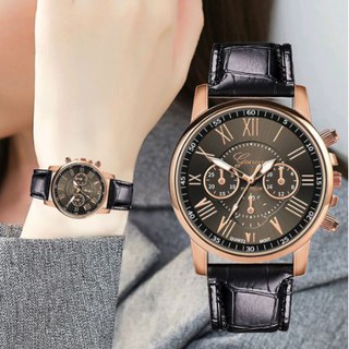 ภาพขนาดย่อของภาพหน้าปกสินค้าAMELIA AW149 นาฬิกาข้อมือผู้หญิง นาฬิกา GENEVA วินเทจ นาฬิกาผู้ชาย นาฬิกาข้อมือ นาฬิกาแฟชั่น Watch นาฬิกาสายหนัง จากร้าน amelia_sp บน Shopee ภาพที่ 5