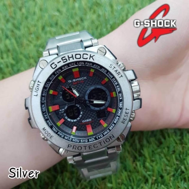 g-shock-นาฬิกาสายเหล็ก