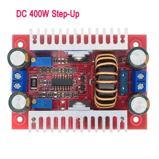 DC-DC วงจรเพิ่ม แรงดันไฟฟ้า 400วัตต์ Step-up 8.5-50โวลต์ถึง10-60โวลต์ ตัวจ่ายกำลังไฟคงที่