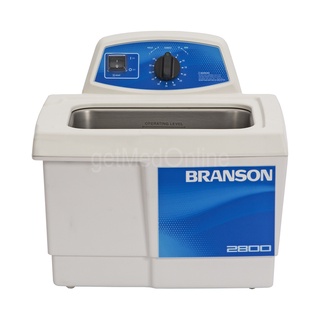 Branson M2800H Bransonic Ultrasonic Bath with mechanical timer and heater, 0.75 gal, 120 V
