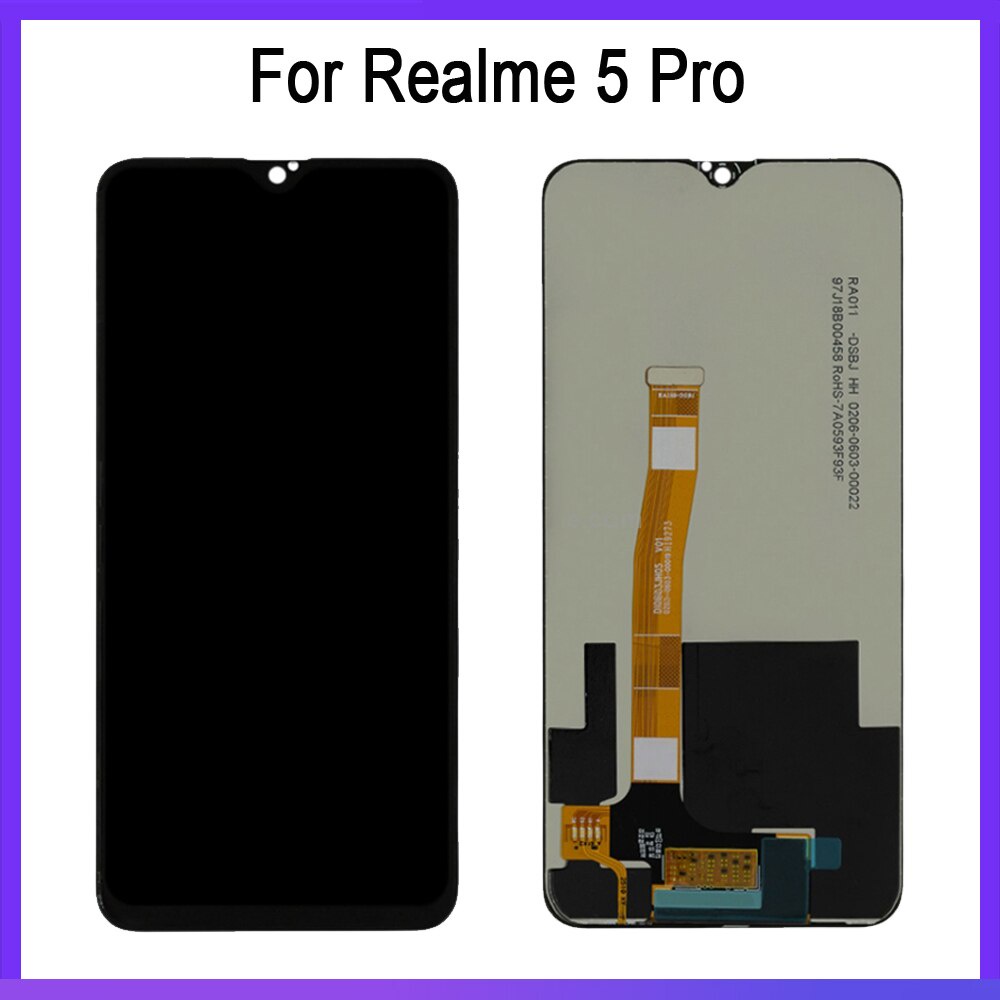 6-3-amp-quot-อะไหล่หน้าจอสัมผัสดิจิทัล-lcd-แบบเปลี่ยน-สําหรับ-realme-5-pro