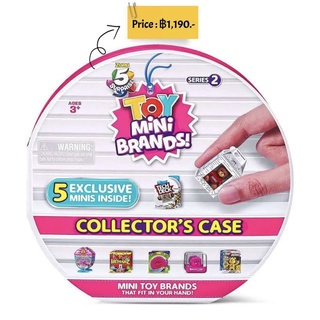 Zuru 5 Surprise Toy Mini Brands Series 2 Collectors Case with 5 Mini Brands