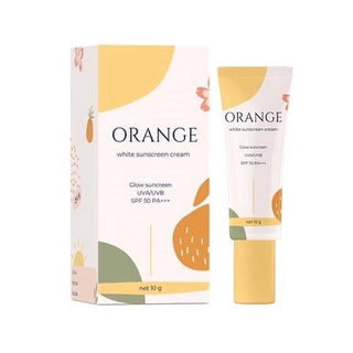 โฉมใหม่ กันแดดส้ม Orange White Sunscreen