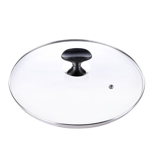 ✶☬◊14-30CM Universal Cookware Cover Tempered Glass Lid For Frying Pan Saucepan Cooking Pot Wok With Knob Kitchen Cooker