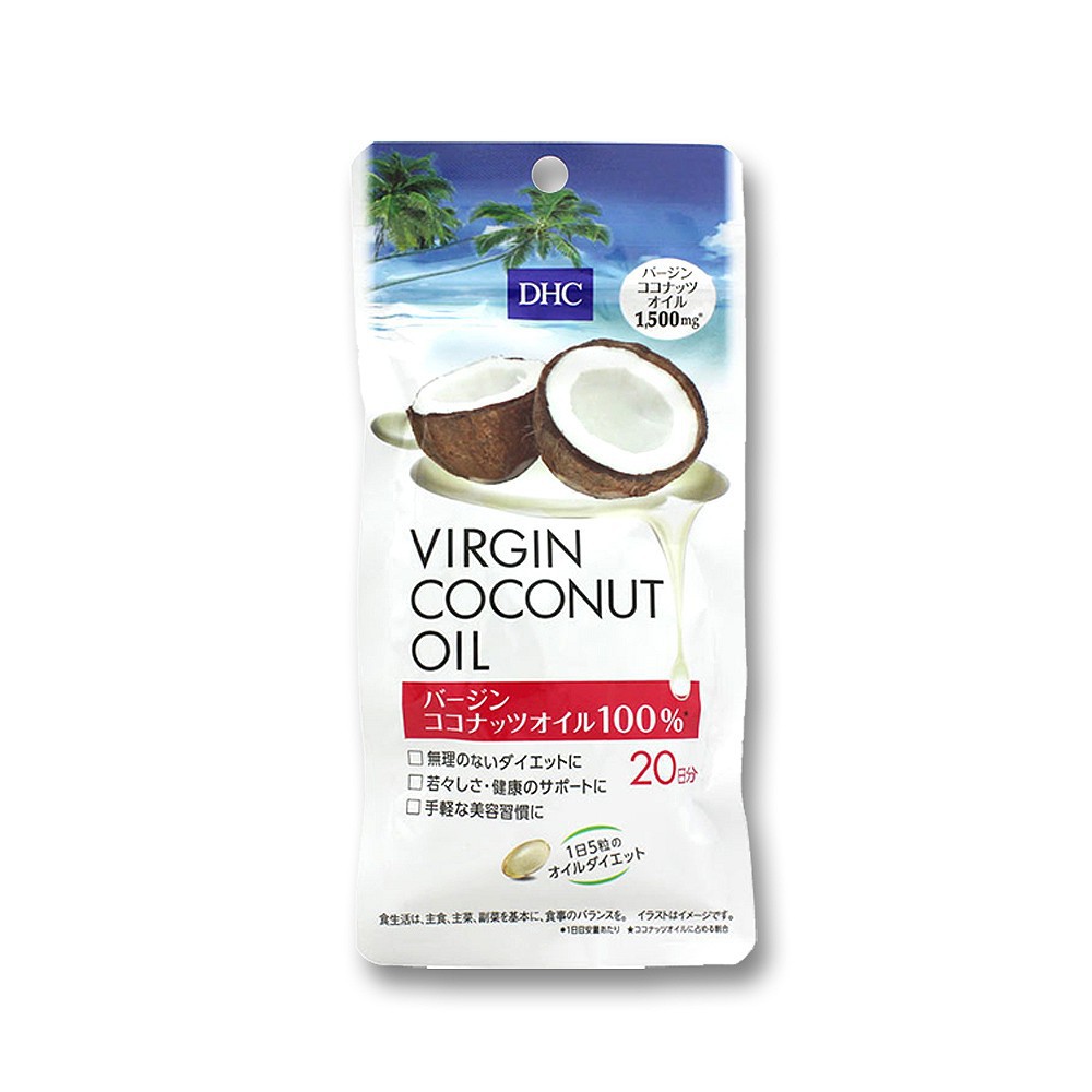 น้ำมันมะพร้าวบริสุทธิ์ DHC Virgin Coconut oil (20วัน) EXP 04/2021