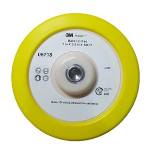 3M 05718 แป้นจับฟองน้ำขัดสีรถ ขนาด 7"