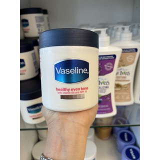 Vaseline healthy even Tone vitamin B3 and SPF 10 400ml. ของแท้100%