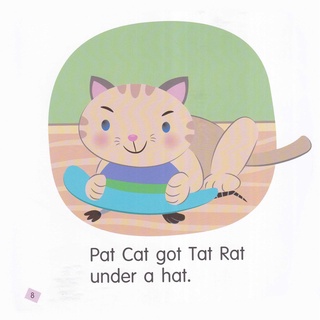 My Phonics Readers - Pat Cat And Tat Rat ( Children's Storybooks ...