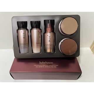 Sulwhasoo Timetreasure EX (Kit 5 items) เซ็ตบำรุงผิว 5 ขั้นตอน ฟื้นบำรุงผิวด้วยส่วนผสมของสมุนไพรอันทรงคุณค่าจากเกาหลี